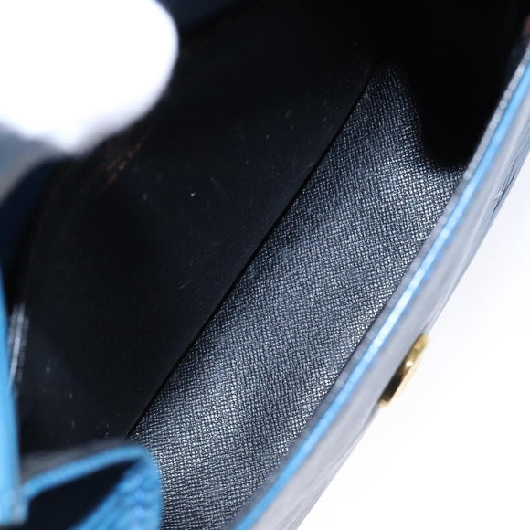 LOUIS VUITTON Epi Saint Cloud PM Shoulder Bag Blue M52195 LV Auth 136174