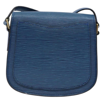 LOUIS VUITTON Epi Saint Cloud PM Shoulder Bag Blue M52195 LV Auth 136174 - 0