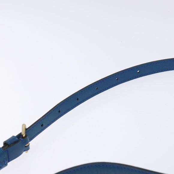 LOUIS VUITTON Epi Saint Cloud PM Shoulder Bag Blue M52195 LV Auth 136174