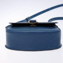 LOUIS VUITTON Epi Saint Cloud PM Shoulder Bag Blue M52195 LV Auth 136174-5