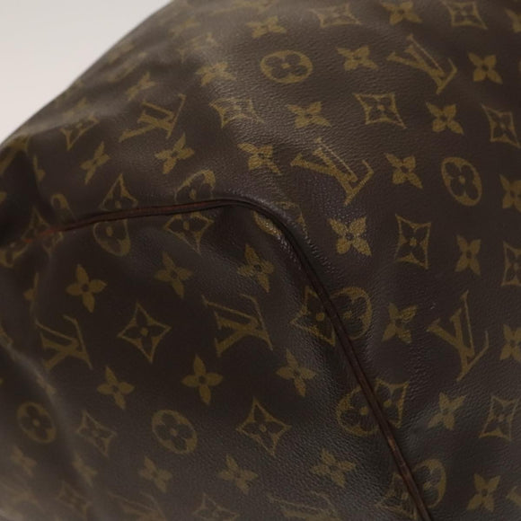 LOUIS VUITTON Monogram Keepall 55 Boston Bag M41424 LV Auth 136180