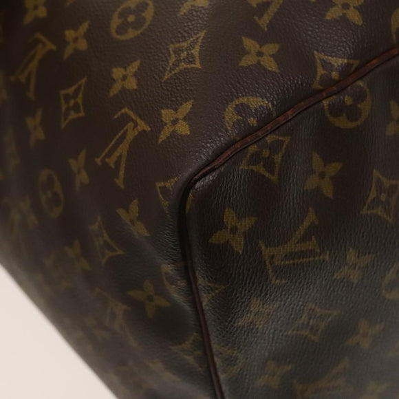 LOUIS VUITTON Monogram Keepall 55 Boston Bag M41424 LV Auth 136180
