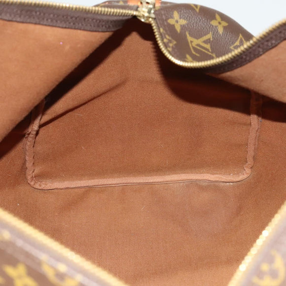 LOUIS VUITTON Monogram Keepall 55 Boston Bag M41424 LV Auth 136180