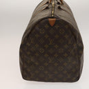 LOUIS VUITTON Monogram Keepall 55 Boston Bag M41424 LV Auth 136180-4