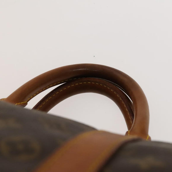 LOUIS VUITTON Monogram Keepall 55 Boston Bag M41424 LV Auth 136180