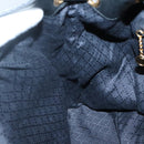 GUCCI Bamboo Backpack Leather Black Gold 003 2058 0016 Auth 136184-21