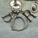 Christian Dior Canage Hand Bag Denim Light Blue Silver Auth 136187-10