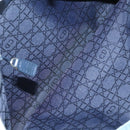 Christian Dior Canage Hand Bag Denim Light Blue Silver Auth 136187-11