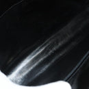 Salvatore Ferragamo Chain Gancini Bag Patent leather Black Gold Auth 136191-17