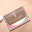 GUCCI GG Supreme Web Sherry Line Clutch Bag PVC Beige Gold 89 01 030 Auth 136211-15