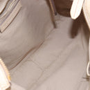 BURBERRY Nova Check Shoulder Bag Canvas Beige Auth 136215-10