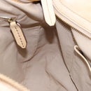 BURBERRY Nova Check Shoulder Bag Canvas Beige Auth 136215-19