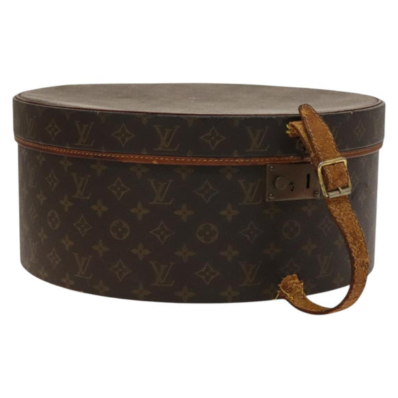 LOUIS VUITTON Monogram Hat Case Boite Chapeau 40 M23624 LV Auth 136230