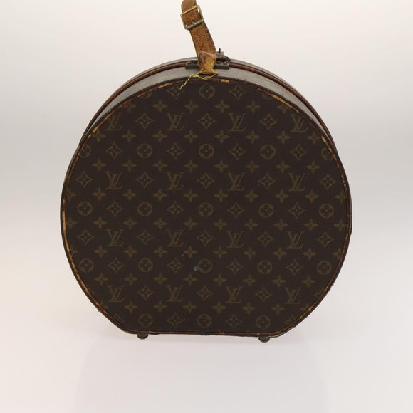 LOUIS VUITTON Monogram Hat Case Boite Chapeau 40 M23624 LV Auth 136230