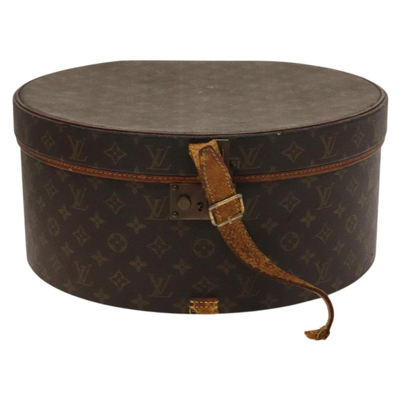 LOUIS VUITTON Monogram Hat Case Boite Chapeau 40 M23624 LV Auth 136230