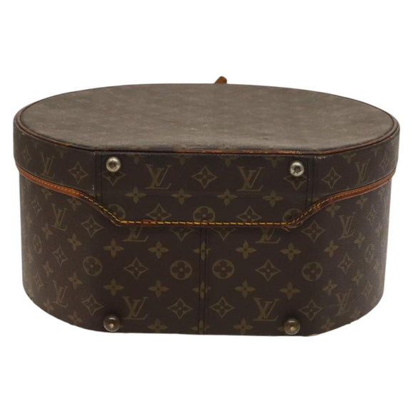 LOUIS VUITTON Monogram Hat Case Boite Chapeau 40 M23624 LV Auth 136230