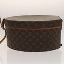 LOUIS VUITTON Monogram Hat Case Boite Chapeau 40 M23624 LV Auth 136230-4
