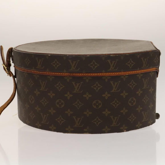 LOUIS VUITTON Monogram Hat Case Boite Chapeau 40 M23624 LV Auth 136230