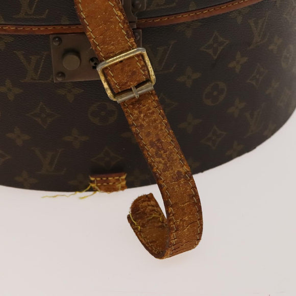 LOUIS VUITTON Monogram Hat Case Boite Chapeau 40 M23624 LV Auth 136230