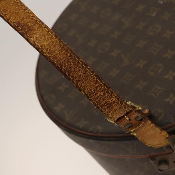 LOUIS VUITTON Monogram Hat Case Boite Chapeau 40 M23624 LV Auth 136230
