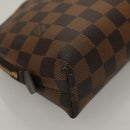 LOUIS VUITTON Damier Ebene Pochette Cosmetic GM Pouch N23345 LV Auth 136231-15