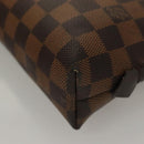 LOUIS VUITTON Damier Ebene Pochette Cosmetic GM Pouch N23345 LV Auth 136231-16