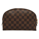 LOUIS VUITTON Damier Ebene Pochette Cosmetic GM Pouch N23345 LV Auth 136231-2
