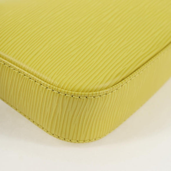 LOUIS VUITTON Epi Pochette Accessoires Pouch Pistachian M40975 LV Auth 136232V