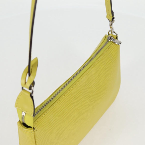 LOUIS VUITTON Epi Pochette Accessoires Pouch Pistachian M40975 LV Auth 136232V