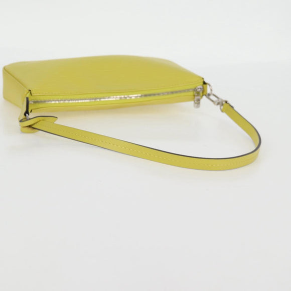LOUIS VUITTON Epi Pochette Accessoires Pouch Pistachian M40975 LV Auth 136232V