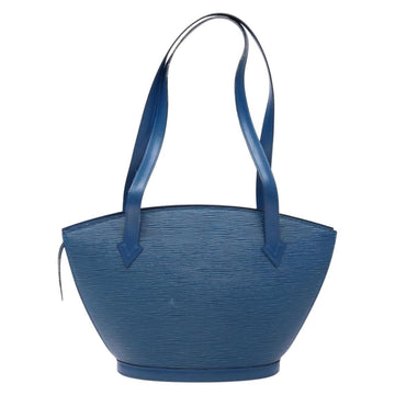 LOUIS VUITTON Epi Saint Jacques Poignees Long Hand Bag Blue M52265 Auth 136234 - 0