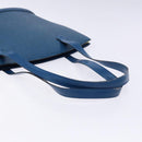 LOUIS VUITTON Epi Saint Jacques Poignees Long Hand Bag Blue M52265 Auth 136234-7