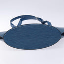 LOUIS VUITTON Epi Saint Jacques Poignees Long Hand Bag Blue M52265 Auth 136234-5