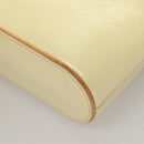 LOUIS VUITTON Vernis Stillwood Vertical Hand Bag Perle M91366 LV Auth 136236-14