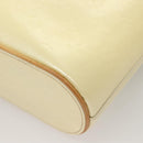 LOUIS VUITTON Vernis Stillwood Vertical Hand Bag Perle M91366 LV Auth 136236-16