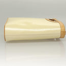 LOUIS VUITTON Vernis Stillwood Vertical Hand Bag Perle M91366 LV Auth 136236-3