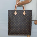 LOUIS VUITTON Monogram Sac Plat Hand Bag M51140 LV Auth 136244-18