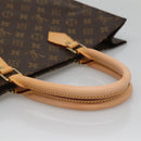 LOUIS VUITTON Monogram Sac Plat Hand Bag M51140 LV Auth 136244-7