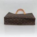 LOUIS VUITTON Monogram Sac Plat Hand Bag M51140 LV Auth 136244-5