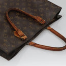 LOUIS VUITTON Monogram Sac Plat Hand Bag M51140 LV Auth 136246-6