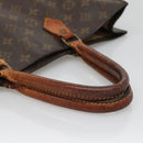 LOUIS VUITTON Monogram Sac Plat Hand Bag M51140 LV Auth 136246-7