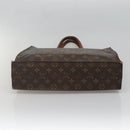 LOUIS VUITTON Monogram Sac Plat Hand Bag M51140 LV Auth 136246-9