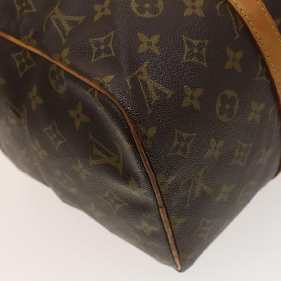 LOUIS VUITTON Monogram Sac Souple 35 Boston Bag M41626 LV Auth 136251