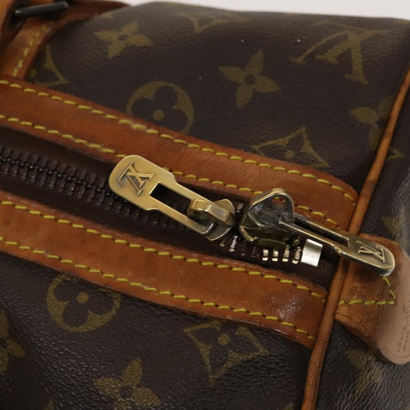LOUIS VUITTON Monogram Sac Souple 35 Boston Bag M41626 LV Auth 136251