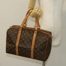 LOUIS VUITTON Monogram Sac Souple 35 Boston Bag M41626 LV Auth 136251-22