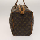 LOUIS VUITTON Monogram Sac Souple 35 Boston Bag M41626 LV Auth 136251-3