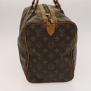 LOUIS VUITTON Monogram Sac Souple 35 Boston Bag M41626 LV Auth 136251-4