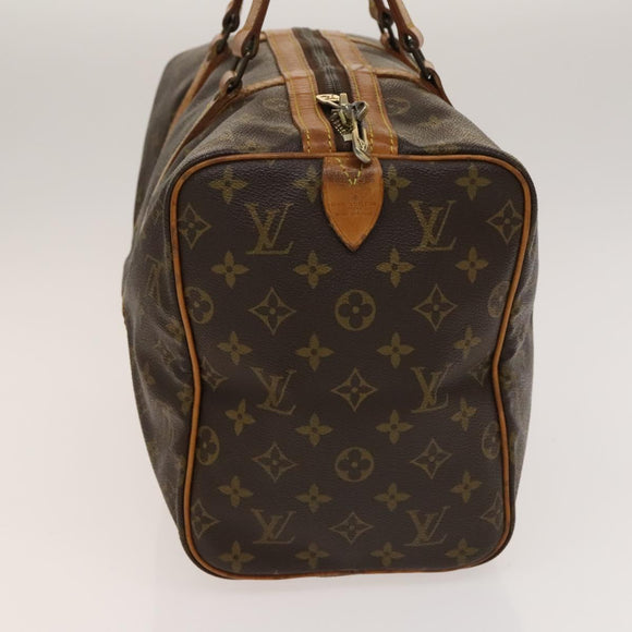 LOUIS VUITTON Monogram Sac Souple 35 Boston Bag M41626 LV Auth 136251