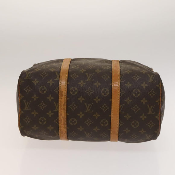 LOUIS VUITTON Monogram Sac Souple 35 Boston Bag M41626 LV Auth 136251
