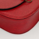 LOUIS VUITTON Epi Saint Cloud GM Shoulder Bag Red M52197 LV Auth 136259-14